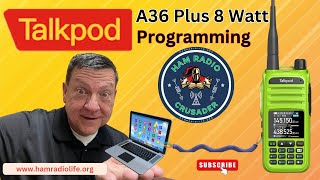 TalkPod A36 Plus 8 Watt Programming