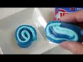 jello gelatin pinwheels or fruity roll ups くるくるジェロー