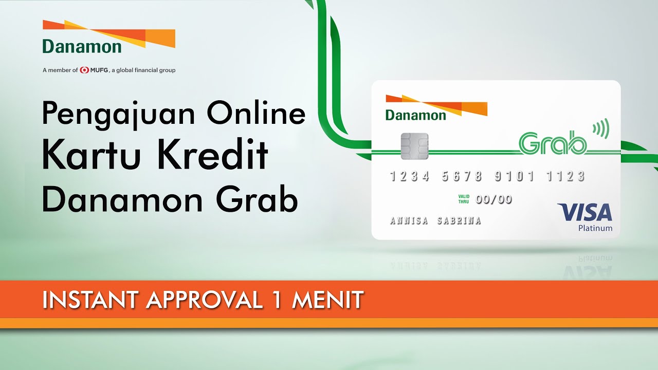 KARTU KREDIT DANAMON INSTANT APPROVAL 1 MENIT - YouTube