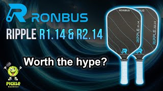 Ronbus Ripple Pickleball Paddle Review: R1.14 \u0026 R2.14