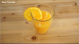 오렌즈 주스 만들기(100%) : Make a Orange juice : 베이크 Youtube