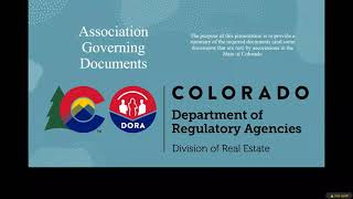 HOA Forum: Association Governing Documents (July 8, 2022)