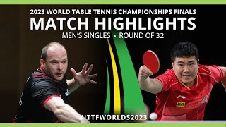 Liang Jingkun vs Paul Drinkhall | MS R32 | 2023 ITTF World Table Tennis Championships Finals