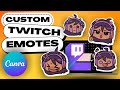 How to Create Your Own TWITCH EMOTES Easily Using Canva