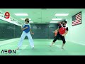 taekwondo attacks and counter attacks in the open stance part 1