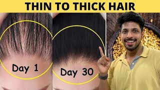 She Turned Her Thin Hair to Thick Hair Very Fast With This Remedy
