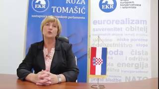 Ruža Tomašić o europskoj federaciji i uvođenju eura u RH