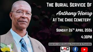 The Burial Service Of Anthony Henry