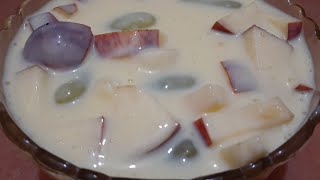 Fruit custard with khana khazana