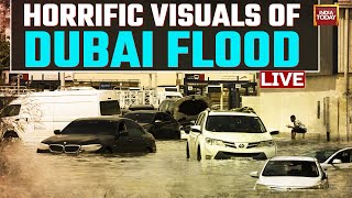 Dubai Flood LIVE Updates | Heavy Rain In Dubai Live Update | Desert City Of Duba