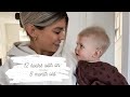 12 hours with my 8 month old baby | DITL with an 8 month old | What my baby eats in a day