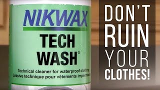 How to: Wash Outdoor Gear with Nikwax