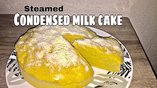 Steamed CONDENSED MILK CAKE