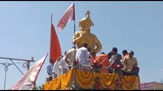 Sri Krishnadevaraya statue was inaugurated at Hindupur