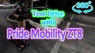 📽️360° VR Test Drive - Pride Zero Turn 8 Mobility Scooter