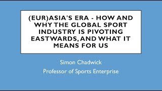 The Salford Lectures - 8 - Prof Simon Chadwick