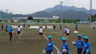 2017년 영월동강배 여성부 결승전 레이트론(주) 대 미성산업 1세트