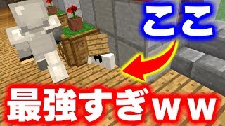 【マインクラフト】かくれんぼでマジで最強すぎる場所見つけたｗｗｗ【マイクラ実況】