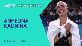 Anhelina Kalinina On-Court Interview | Australian Open 2023 Second Round