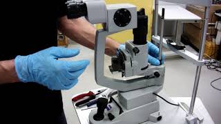 Zeiss SL120 Slit Lamp Adjustments