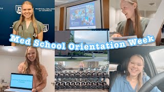 Medical School Orientation Week Vlog 🩺 🌱// orientation at MCG