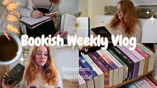 Cosy bookish Vlog 📖✨️ Lesen, Bücher Shoppen, Lesetagebuch, Spazieren ☕️📚