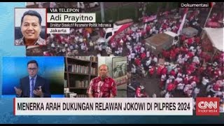 Pengamat: Jokowi akan Arahkan Relawan untuk Mendukung Siapapun yang Diusung PDI-P