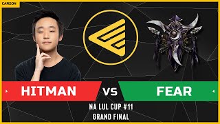 WC3 - B2W NA LUL Cup #11 - Grandfinal: [ORC] Hitman vs FeaR [NE]