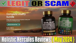 Holistic Hercules Reviews (May 2024) Watch The Detailed Product Review ! Scam Website Expert