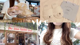 【vlog】美容Day🪞/原宿カフェ🍩/ジェラピケ/お散歩