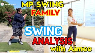 MPSwing Family Swing Analysis | Golf with Aimee