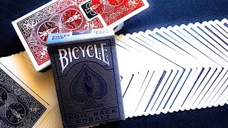 MetalLuxe Cobalt and Crimson Playing Cards by Bicycle | Showcase