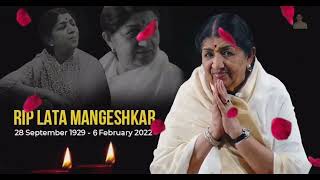 RIP LATA MANGESHKAR : स्वर कोकिला लता मंगेशकर का निधन 6 February Status 2022