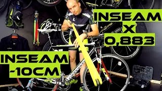 Bike Fit - How To Set Bicycle Saddle Height. COMMON MISTAKES. Bike Saddle Position. SickBiker Tips.