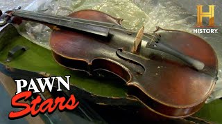 Pawn Stars: Seller Wants MILLIONS for Old Violin (Season 3)