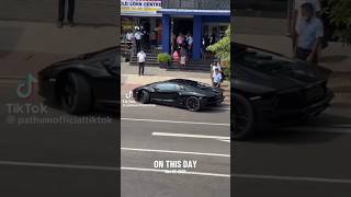 පොලිස් මාමේ මෙන්න lamborghini යක් 😎😎😎#srilanka #highcapacity #bike #videos