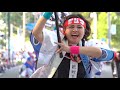 4k【鴉no.09】からす神輿‼︎_第36回彩夏祭_公園通り北パレード1回目【2019年】α7iii