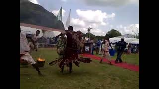 Africa: See Sango Olukoso, one of the powerful deities in Yorubaland walking in fire.