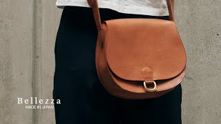 【鞄製作】イタリアンレザーを贅沢に使ったショルダーバッグの製作工程｜Hand made in Sagami-ono