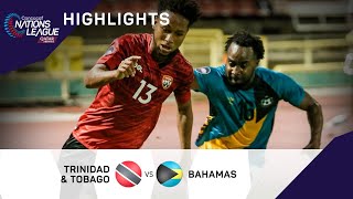 Concacaf Nations League 2022 Highlights | Trinidad vs Bahamas