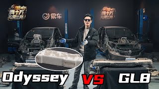 积碳！磨损！奥德赛/GL8 真十万公里拆解对决！Carbon deposits! Wear! Odyssey VS GL8 True 100K KM dismantling showdown!