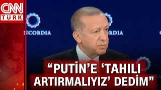 Cumhurbaşkanı Erdoğan New York'ta Concordia Zirvesi'nde konuştu: "NATO'daki gücümüz takdir görüyor"