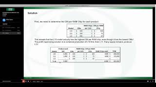 Session 6 - CVP Constrained Resource Illustration