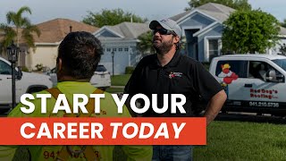 Start You Career Today I Red Dog's Roofing