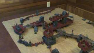 Ork Fortress or bastion Done on ebay shortly Mini wargaming Mat