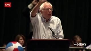 最新 (中文字幕) 桑德斯遭噓, 叫支持者投希拉蕊之後 Bernie Sanders booed after telling supporters to support Hillary Clinton