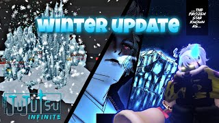 [Jujutsu Infinite] NEW CODES!! WINTER UPDATE + NEW MAXIMUM AND WEAPON SHOWCASE