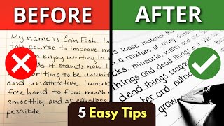ऐसे सुधारों लिखावट 🖊️🔥 How To Improve Handwriting | Best Writing improvement Tips