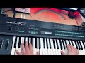 toto i ll be over you on a yamaha dx7