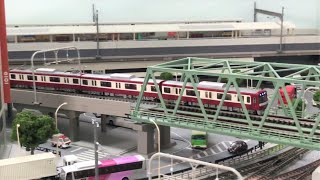 【鉄道模型・Nゲージ】京急600形(4次車)レイアウト走行動画／\